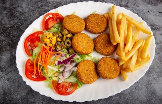 plato falafel
